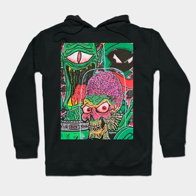 Aliens Hoodie by Bruce13customz